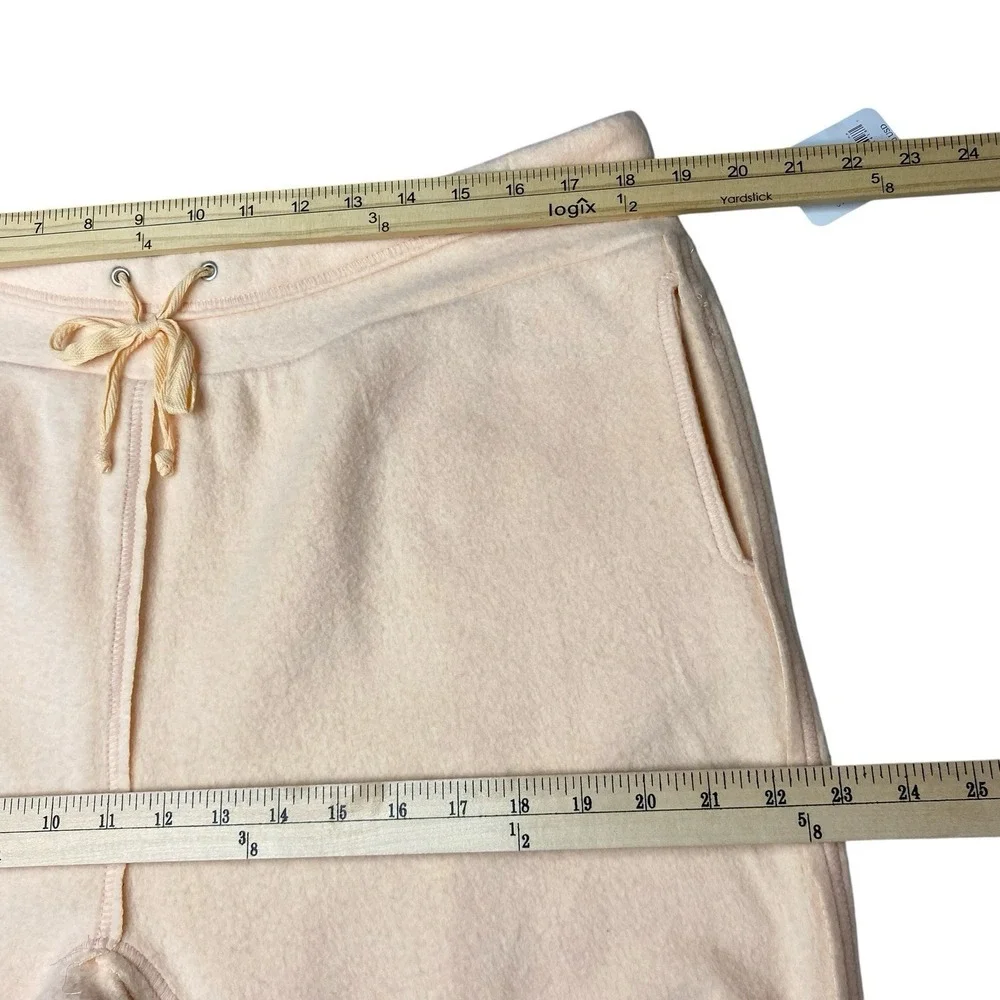 Free People Day Off Fleece Joggers Harem Pants Sweats Tender Peach Size Medium